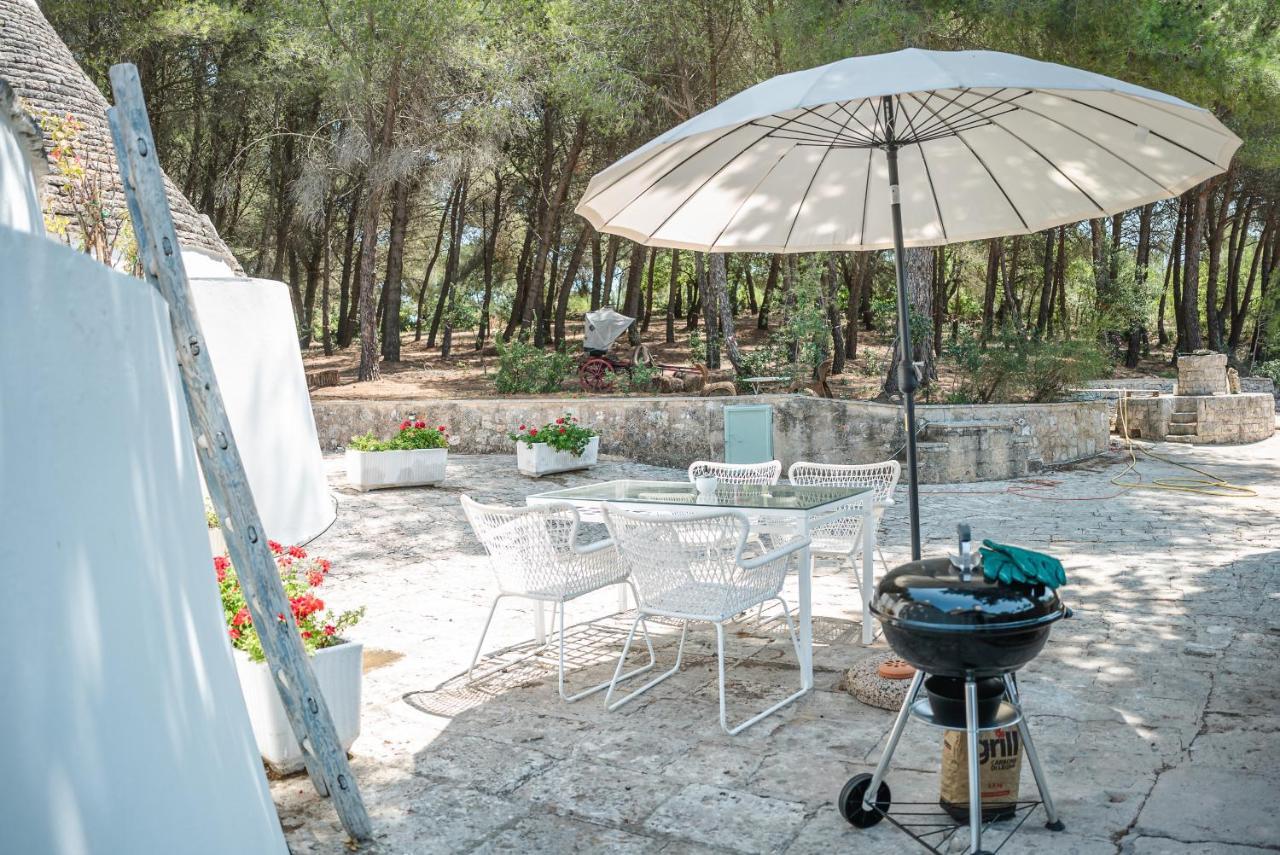 Ad Un Passo Da Cisternino - Trulli Con Foresta, Bici E Barbecue Extérieur photo